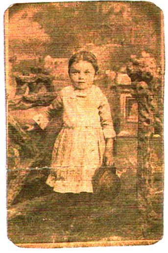 Eleanor Josephine Goff, age 6 - c. 1888-89