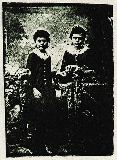 Eleanor and her sister, Maude Goff, we have been told